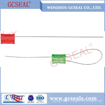 GC-C1002 plastic coated cable seal with 1.0mm ss wire